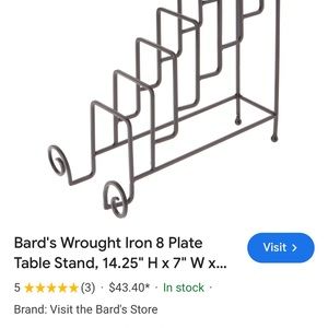 Plate stands